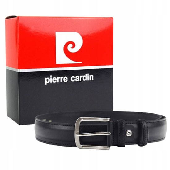 Pierre Cardin Pánsky kožený opasok s klasickou prackou - 115