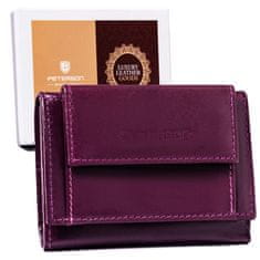 Peterson Malá, kožená dámska peňaženka s RFID Protect systémom