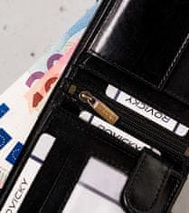 Rovicky Pánska kožená peňaženka s ozdobným remienkom