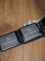 Rovicky Kožená pánska peňaženka s RFID systémom