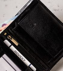 Rovicky Štýlová pánska peňaženka z prírodnej hovädzej kože