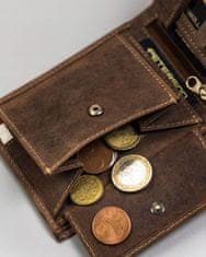 Peterson Pánska kožená peňaženka s vlasteneckým vzorom