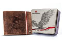 Peterson Pánska kožená peňaženka bez zapínania