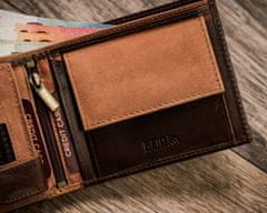 Peterson Pánska dvojfarebná kožená peňaženka
