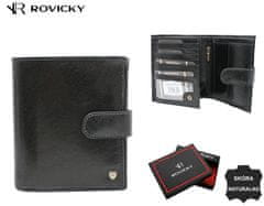Rovicky Kožená, veľká pánska peňaženka s RFID systémom