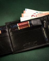 Peterson Pánska peňaženka na zips s RFID Protect systémom