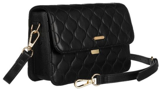 David Jones Elegantná, prešívaná crossbody messenger kabelka