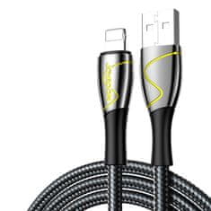 shumee Séria Morská panna iPhone USB - Lightning kábel 2,4A 2m čierny