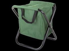 Verk  01667 Kempingová skladacia stolička s taškou zelená