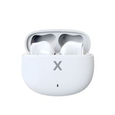 maXlife TWS MXBE-03 bezdrôtové Bluetooth slúchadlá, biela(OEM0002436)