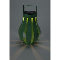 ProGarden Solárny lampáš LED 19 cm zelený