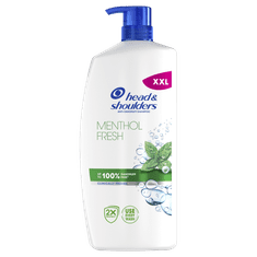 Head & Shoulders Mentol Fresh Anti-Dandruff Shampoo, Up to 100% Dandruff Free, 800 ml