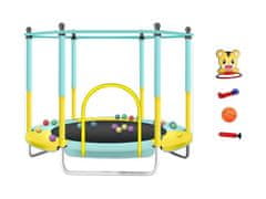 SEDCO Detská trampolína SEDCO KIDS NT 122 cm s ochrannou sieťou a vybavením