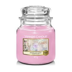 Yankee Candle SNOWFLAKE KISSES - Stredná sviečka 411g