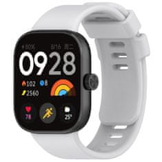 BStrap Silicone remienok na Xiaomi Redmi Watch 4, gray