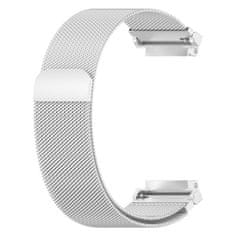 BStrap Milanese remienok na Xiaomi Amazfit Active Edge, silver