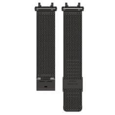 BStrap Milanese remienok na Xiaomi Amazfit Active Edge, black