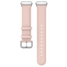 BStrap Leather remienok na Xiaomi Redmi Watch 3 Active / Lite, sand pink