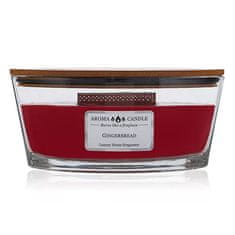 Sviečka dekoratívna váza Aroma Candle, Perník, 453 g