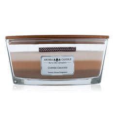 Sviečka Tricolor Aroma Candle, Mletá káva, 453 g