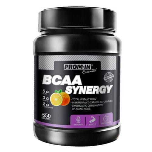 Prom-IN BCAA Synergy , Pomaranč, 550 g