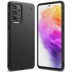 shumee Odolné a flexibilné puzdro pre Galaxy A73 Onyx black