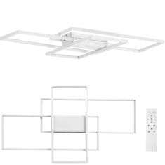 shumee Moderné stropné LED svietidlo s diaľkovým ovládaním - 3 obdĺžniky