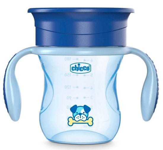 Chicco Hrneček Perfect 360 s držadlami 200 ml 12m+