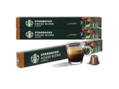 Starbucks STARBUCKS House Blend Lungo káva v kapsuliach, kompatibilná s Nespresso 30 kapsule