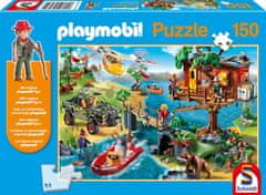 Schmidt Puzzle Playmobil Domček na strome 150 dielikov + figúrka Playmobil