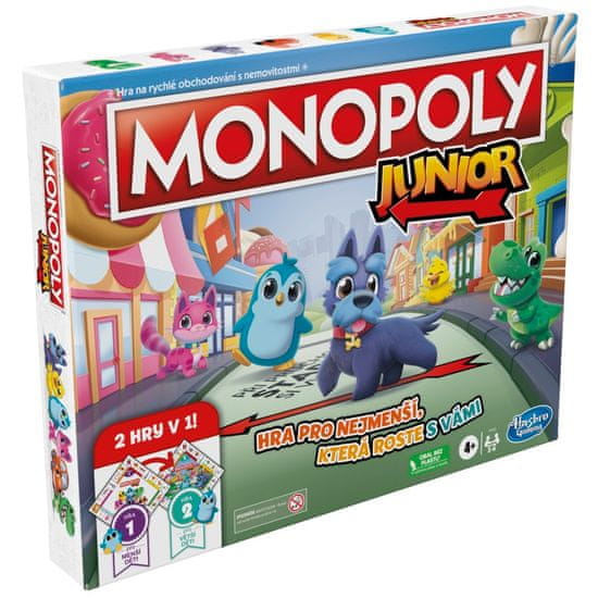 HASBRO Monopoly Junior CZ