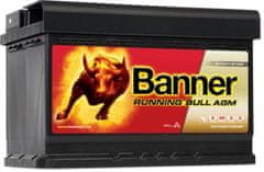 Banner Running Bull AGM Autobatéria 12V 70Ah 760A 570 01