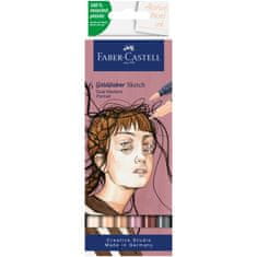 Faber-Castell Popisovače Gofa Sketch Dual set 6 Portrait