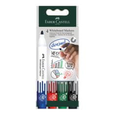 Faber-Castell Popisovač na bielu tabuľu W20 / 4 set