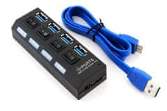 APT USB 3.0 HUB - 4 porty, AK244B