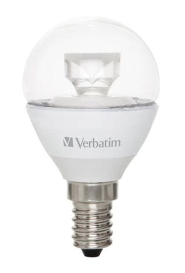 VERBATIM LED žiarovka Verbatim, mini globe, E14/5,5W,230V