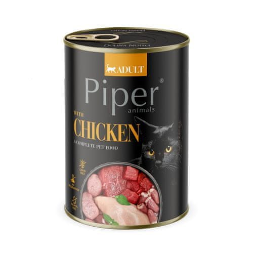 Piper CAT ADULT 400g kuracie mäso konzerva pre dospelé mačky