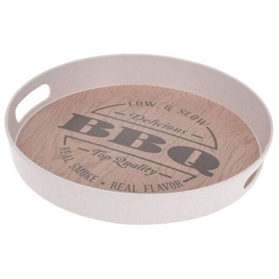 BBQ Okrúhly servírovací podnos 30 cm