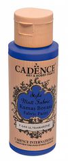 Cadence Classic Textile Paint Style Matt Fabric 50 ml - námornícka modrá