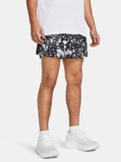 Under Armour Kraťasy UA LAUNCH 5'' PRINT SHORTS-BLK M