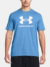 Under Armour Tričko UA SPORTSTYLE LOGO UPDATE SS-BLU S