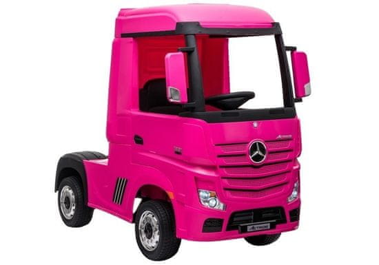 shumee Akumulátorové auto Mercedes Actros Pink 4x4