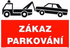 M.A.T Group tabuľka - NO PARKING 210x297mm (A4) samolepiaca