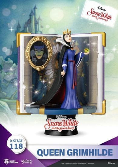 BEAST KINGDOM Disney dioráma Book series - Zlá kráľovná 13 cm (Beast Kingdom)