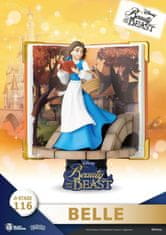 BEAST KINGDOM Disney dioráma Book series - Belle 13 cm (Beast Kingdom)