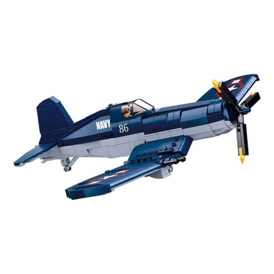 Sluban WWII M38-B1109 Americké stíhacie lietadlo F4U Corsair