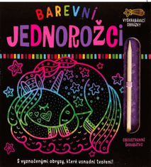 Svojtka & Co. Farebné jednorožce - Vyškrabávacie obrázky