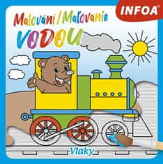 Maľovanie / Maľovanie vodou - Vlaky