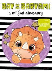 Bav sa farbami s milými dinosaurami