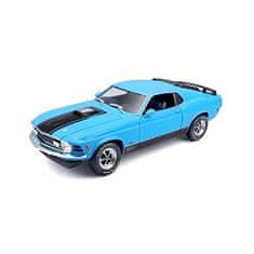 Maisto - 1970 Ford Mustang Mach 1, modrá, 1:18